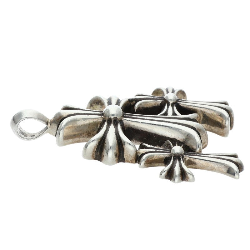 Chrome Hearts Triple CH Cross Small Charm Size ONE SIZE