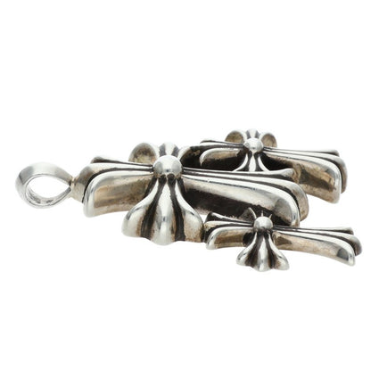 Chrome Hearts Triple CH Cross Small Charm Size ONE SIZE