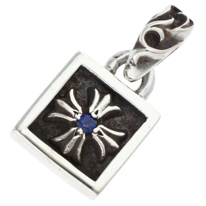Chrome Hearts Framed CH Plus 1 Sapphire Charm Size ONE SIZE