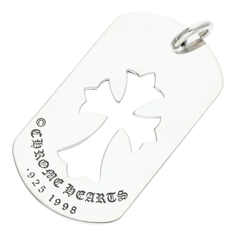 Chrome Hearts Large Cutout Cross Dog Tag Size ONE SIZE