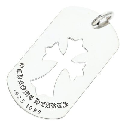 Chrome Hearts Large Cutout Cross Dog Tag Size ONE SIZE