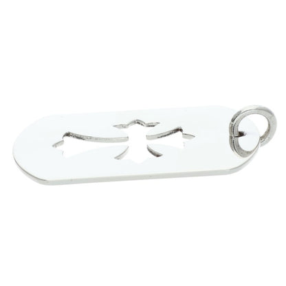 Chrome Hearts Large Cutout Cross Dog Tag Size ONE SIZE