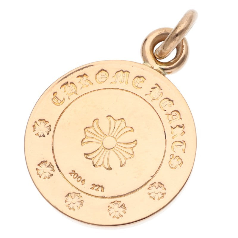 Chrome Hearts 22K Pave Diamond Angel Medal