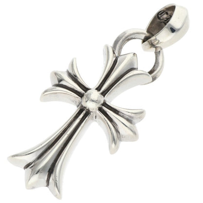 Chrome Hearts Small CH Cross W/Bail Silver Size ONE SIZE
