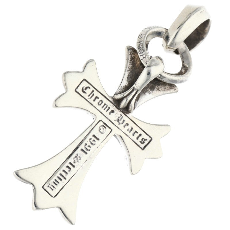 Chrome Hearts Small CH Cross W/Bail Silver Size ONE SIZE