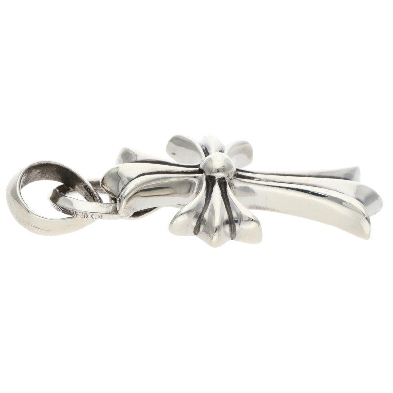 Chrome Hearts Small CH Cross W/Bail Silver Size ONE SIZE