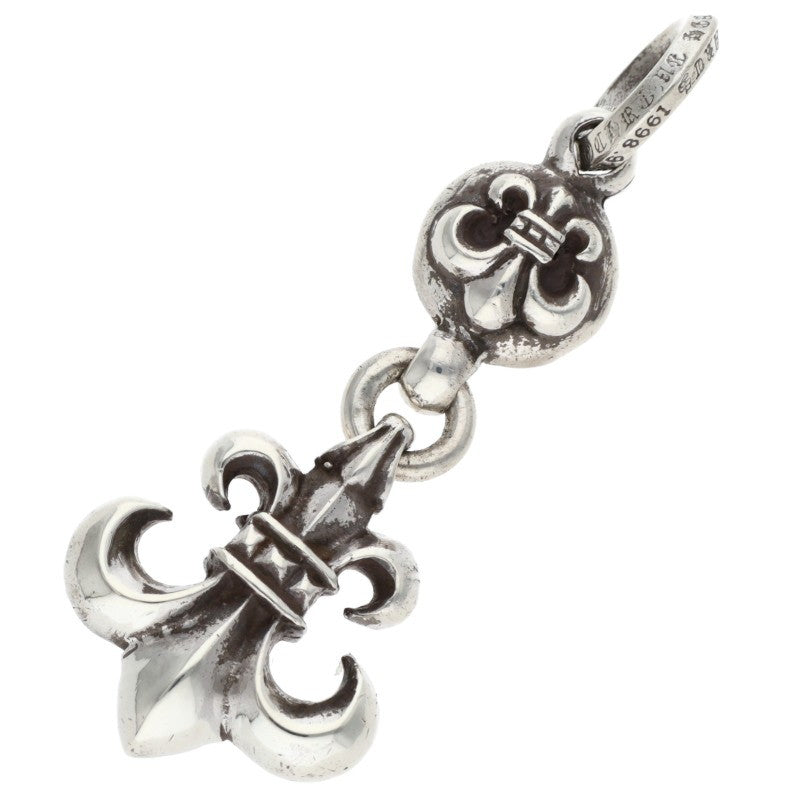 Chrome Hearts 1 Ball BS Fleur Charm Silver