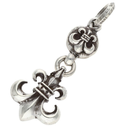 Chrome Hearts 1 Ball BS Fleur Charm Silver