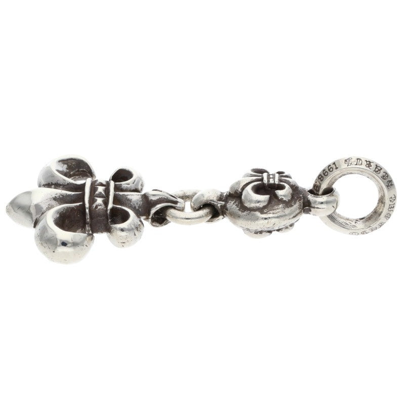 Chrome Hearts 1 Ball BS Fleur Charm Silver