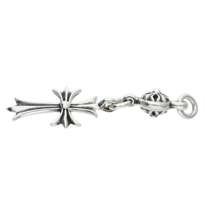 Chrome Hearts 1 Ball Tiny CH Cross Charm