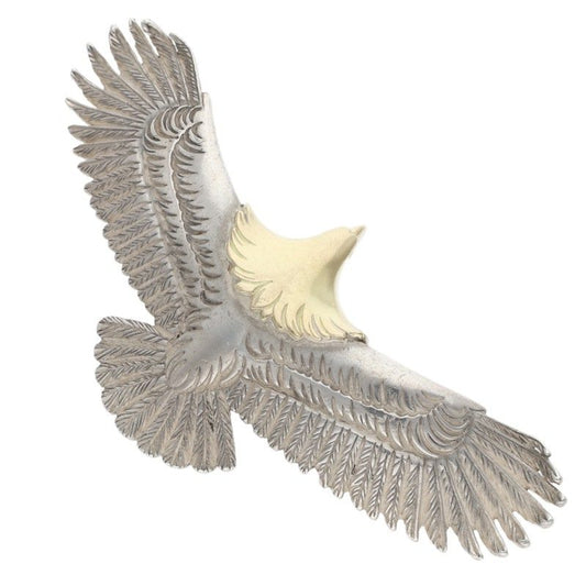 WING ROCK Eagle Pendant Top Diamond-L Silver Size ONE SIZE