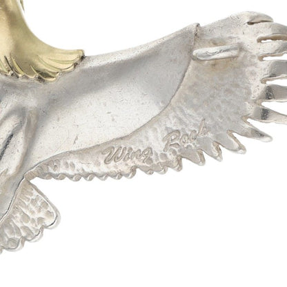 WING ROCK Eagle Pendant Top Diamond-L Silver Size ONE SIZE