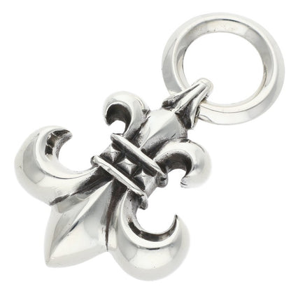 Chrome Hearts BS Fleur Pendant Silver Necklace