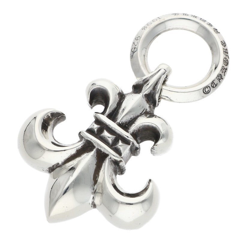 Chrome Hearts BS Fleur Pendant Silver Necklace
