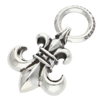 Chrome Hearts BS Fleur Pendant Silver Necklace