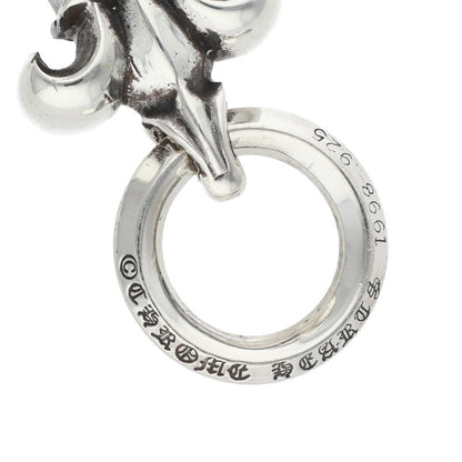 Chrome Hearts BS Fleur Pendant Silver Necklace