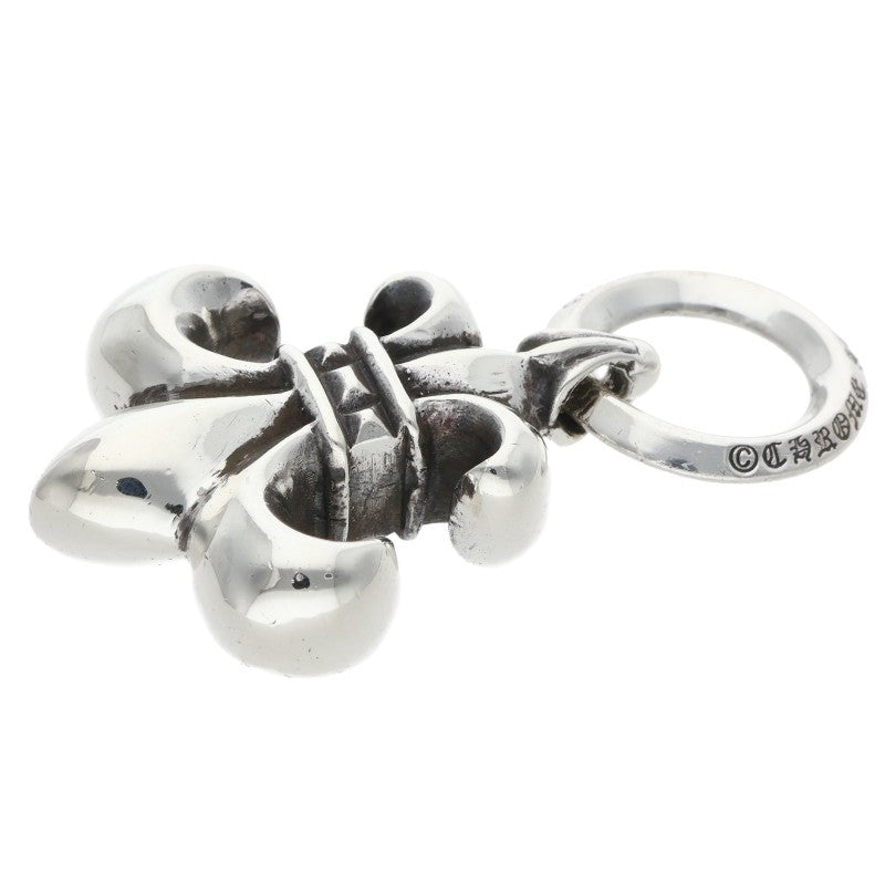 Chrome Hearts BS Fleur Pendant Silver Necklace