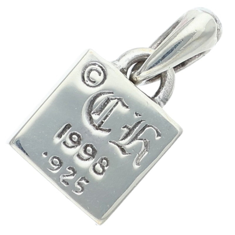 Chrome Hearts Framed Heart Charm Silver