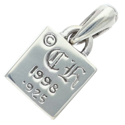 Chrome Hearts Framed Heart Charm Silver