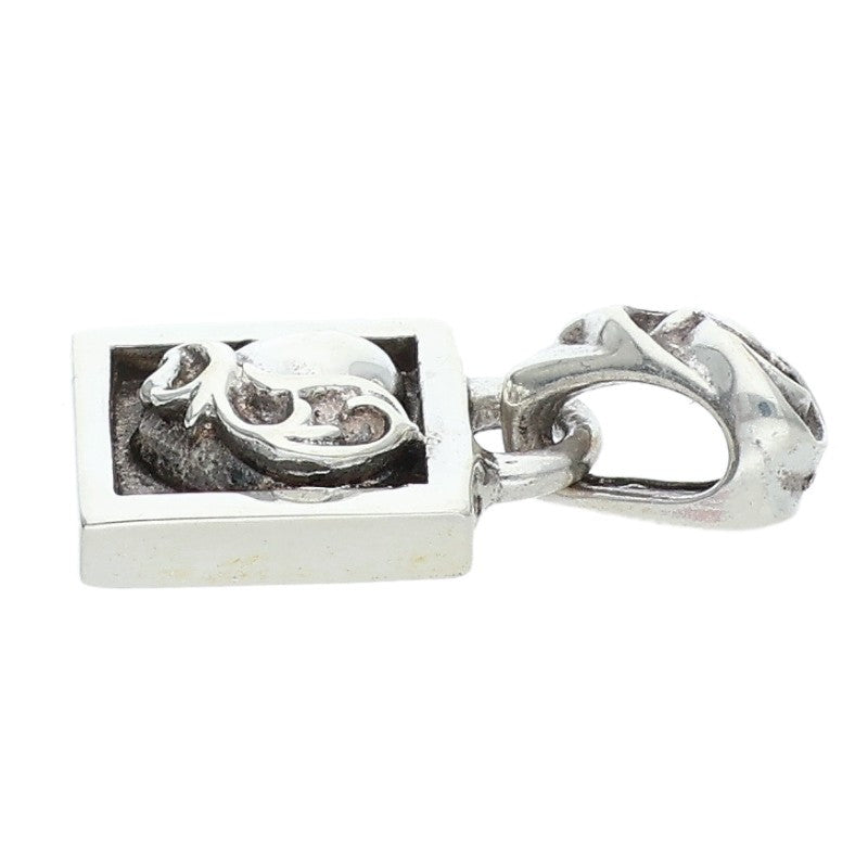 Chrome Hearts Framed Heart Charm Silver Size ONE SIZE