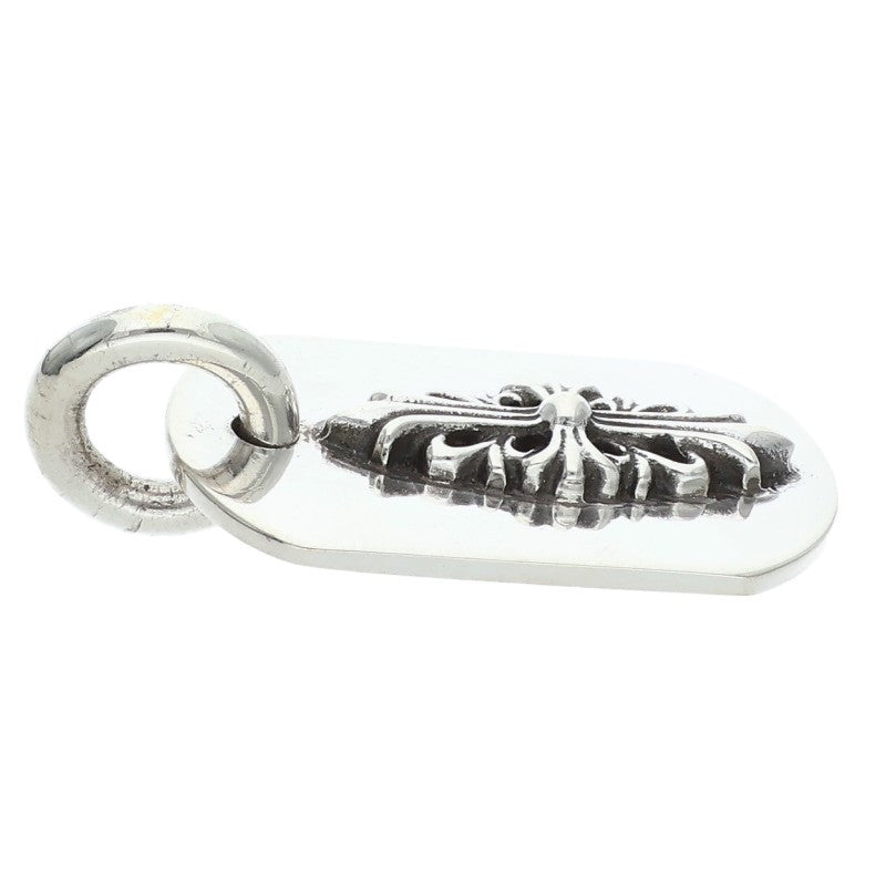 Chrome Hearts Raised Dog Tag Charm Silver Size ONE SIZE