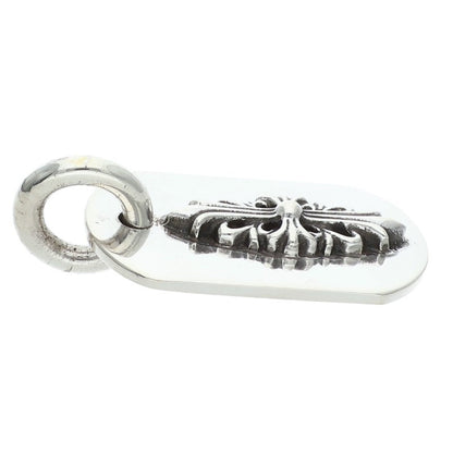 Chrome Hearts Raised Dog Tag Charm Silver Size ONE SIZE