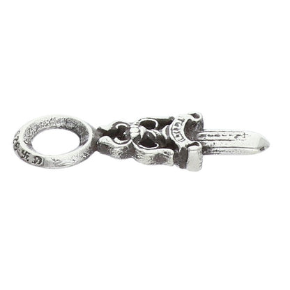Chrome Hearts Stack Dagger Charm Silver