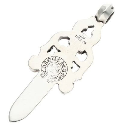 Chrome Hearts 925 Large Dagger Pendant Silver Size ONE SIZE