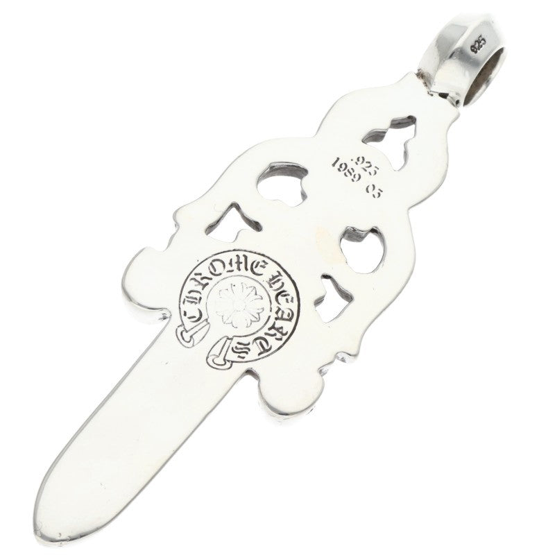 Chrome Hearts Large Dagger Pendant 925 Silver Size ONE SIZE