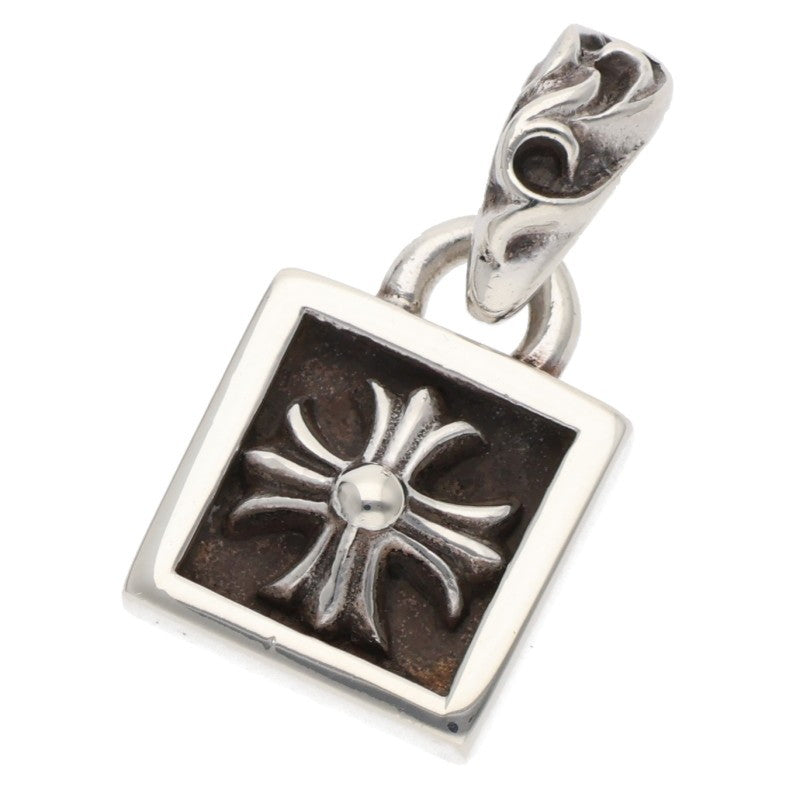 Chrome Hearts Framed CH Plus Charm Silver