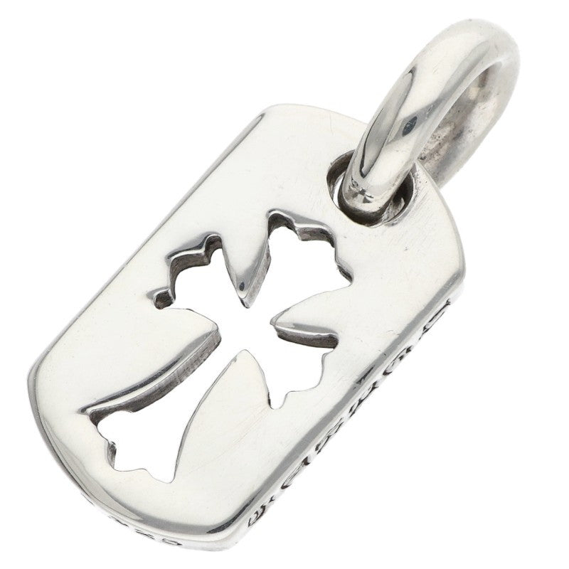Chrome Hearts Tiny Cutout Cross Dog Tag Charm Size ONE SIZE