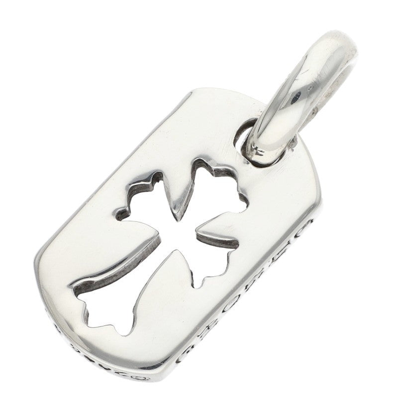 Chrome Hearts Tiny Cutout Cross Dog Tag Charm Size ONE SIZE