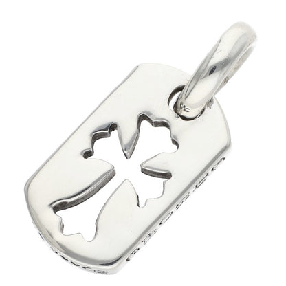 Chrome Hearts Tiny Cutout Cross Dog Tag Charm Size ONE SIZE
