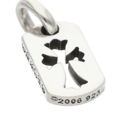 Chrome Hearts Tiny Cutout Cross Dog Tag Charm Size ONE SIZE