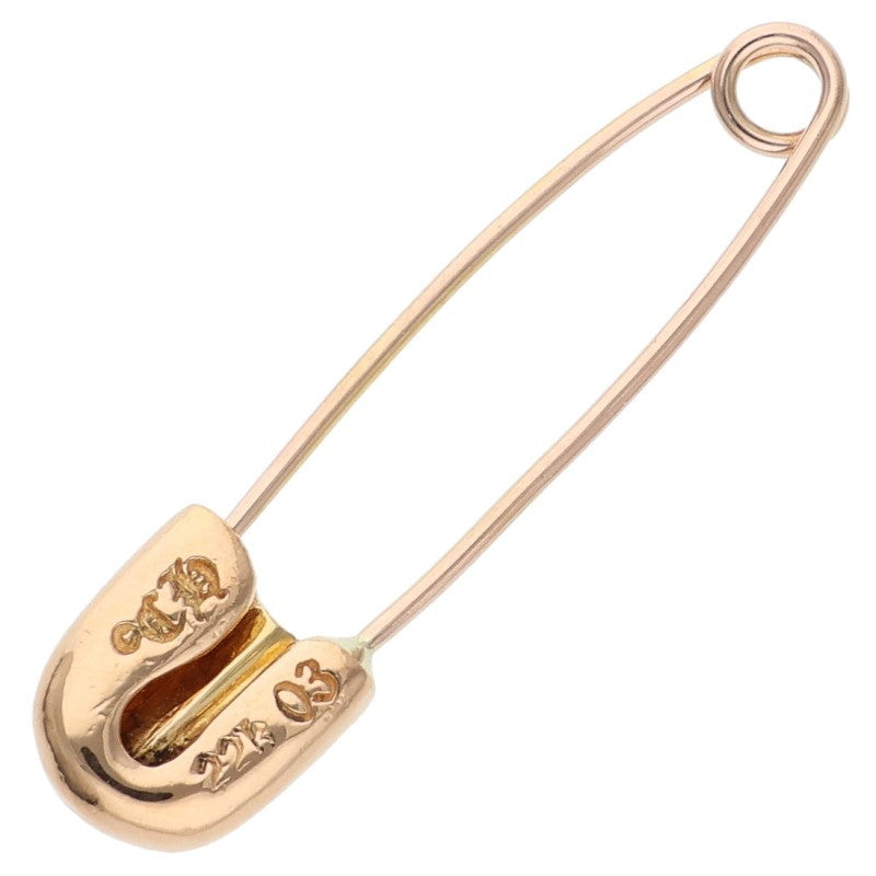Chrome Hearts 22K Small Safety Pin 1 Diamond Size ONE SIZE