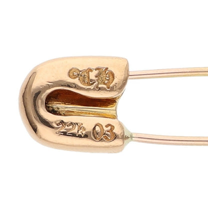 Chrome Hearts 22K Small Safety Pin 1 Diamond Size ONE SIZE