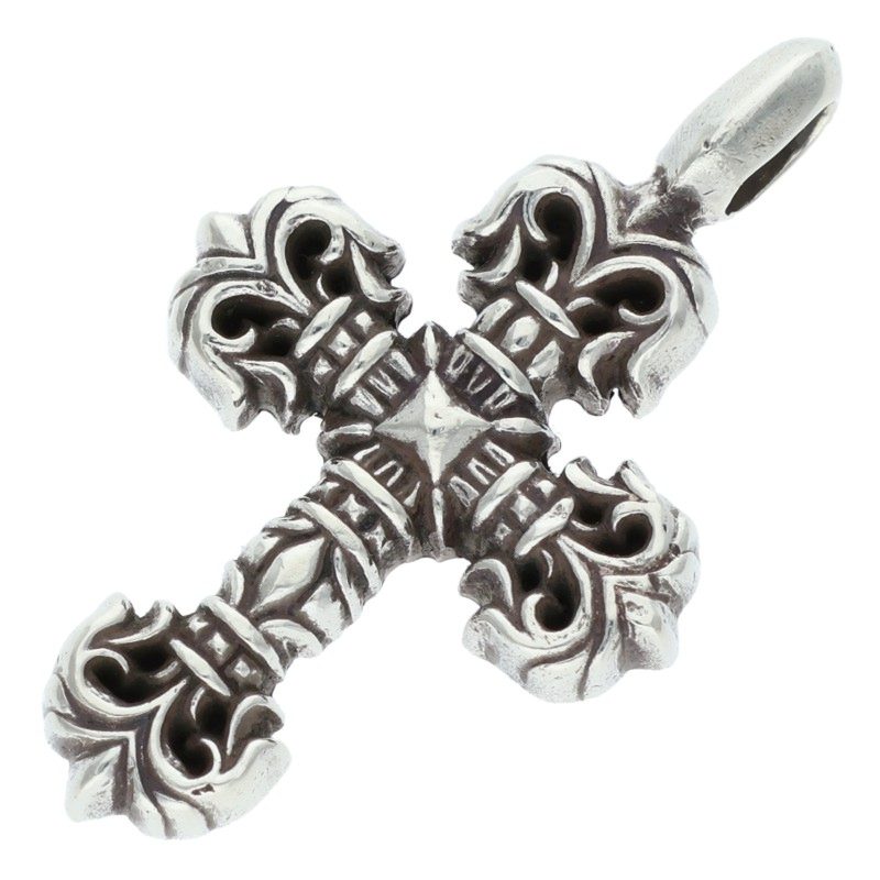 Chrome Hearts Tiny Filigree Charm Silver Size ONE SIZE