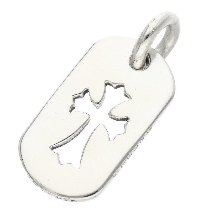 Chrome Hearts Cutout Cross Small Dog Tag Size ONE SIZE