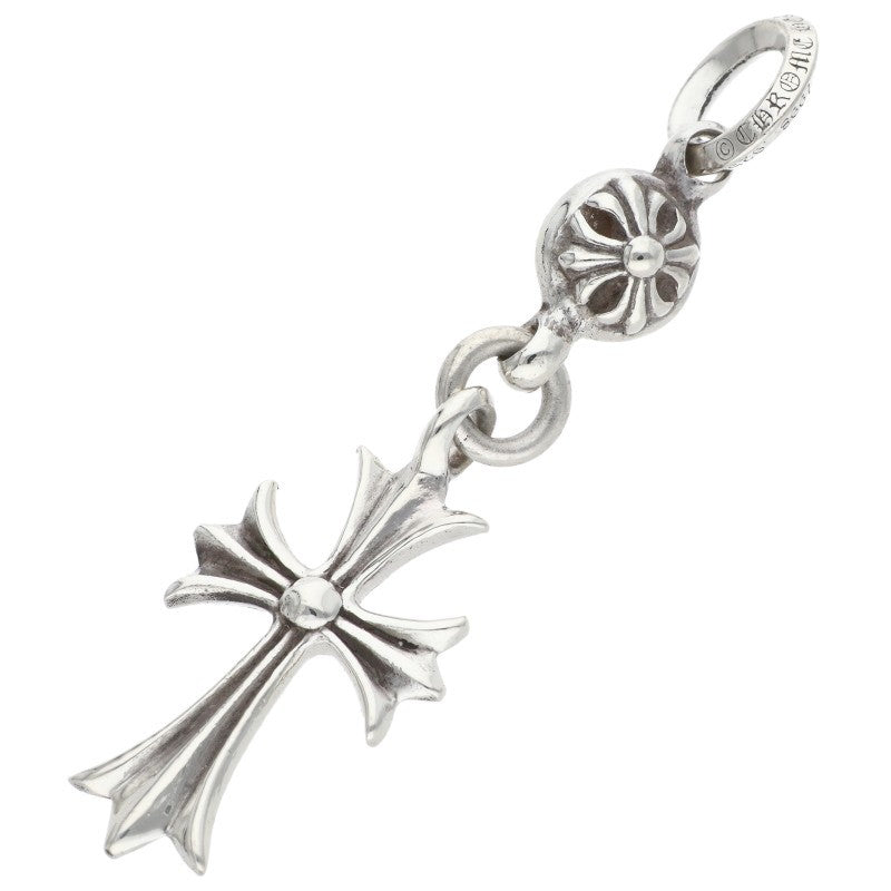 Chrome Hearts 1 Ball Tiny CH Cross Charm Size ONE Silver