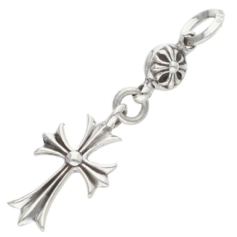 Chrome Hearts 1 Ball Tiny CH Cross Charm Size ONE Silver