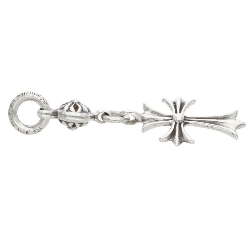 Chrome Hearts 1 Ball Tiny CH Cross Charm Size ONE Silver