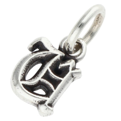 Chrome Hearts Alphabet Stack Charm U Initial