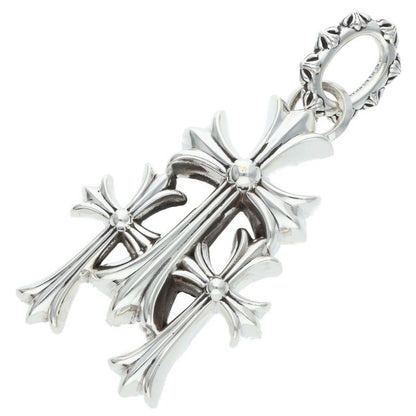 Chrome Hearts Triple CH Cross Large Pendant Size ONE SIZE