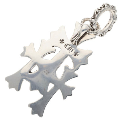 Chrome Hearts Triple CH Cross Large Pendant Size ONE Silver