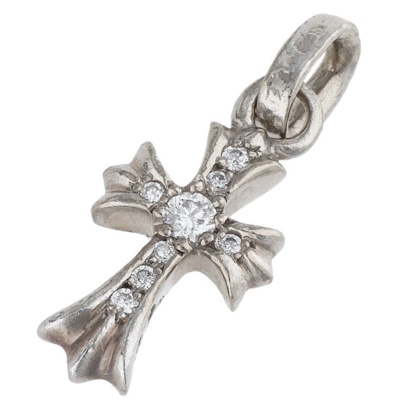 Chrome Hearts 18K WG Babyfat Pave Diamond Size ONE SIZE