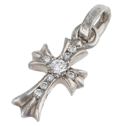 Chrome Hearts 18K WG Babyfat Pave Diamond Size ONE SIZE