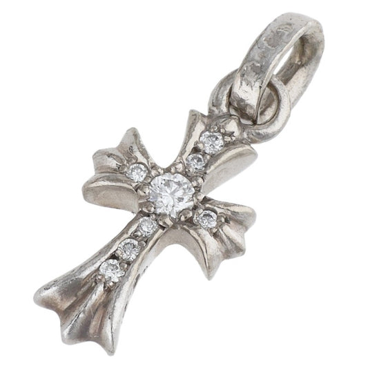 Chrome Hearts 18K WG Babyfat Pave Diamond Size ONE SIZE