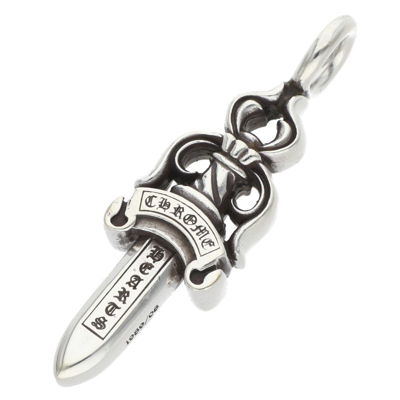 Chrome Hearts Double Dagger Silver Pendant Size ONE SIZE