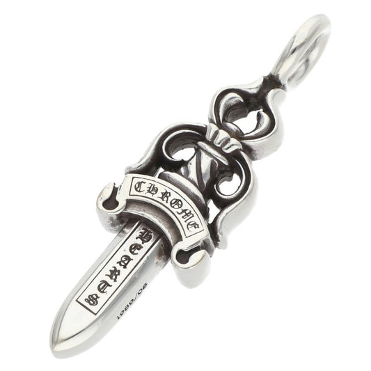 Chrome Hearts Double Dagger Silver Pendant Size ONE SIZE