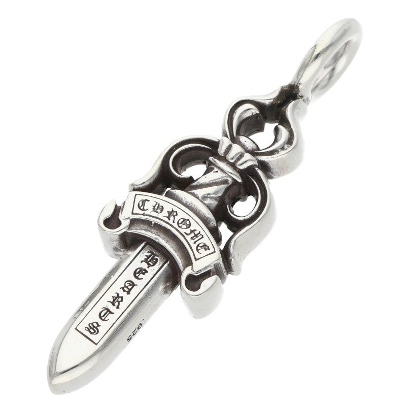 Chrome Hearts Double Dagger Silver Pendant Size ONE SIZE